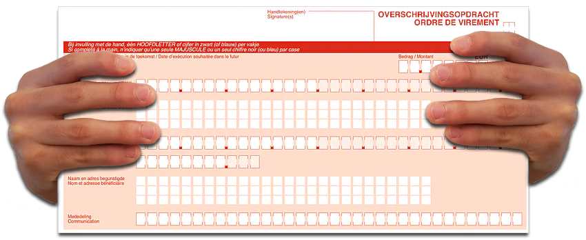 Ordre de virement - Overschrijvengsopdracht